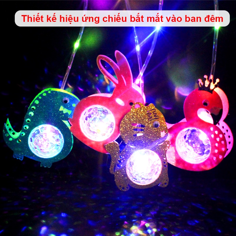 Đèn lồng trung thu phát sáng hình thú Baby-S, Lồng đèn trung thu nhiều màu sắc cho bé hot trend 2022 – SDC067[Mã BBSH5 G