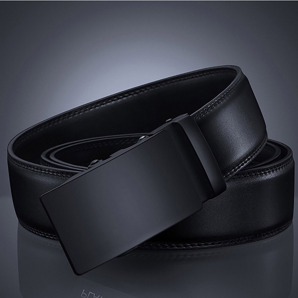 Thắt lưng nam mặt đen