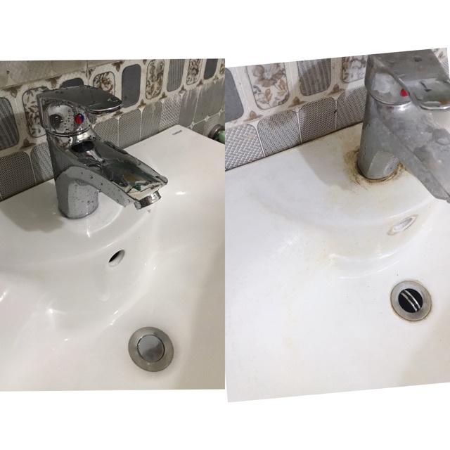 Tẩy trắng bồn cầu, inox sen vòi, gạch men, rỉ sét chai Sabo-si 500ml không mùi, tẩy siêu nhanh, siêu sạch, cực mạnh