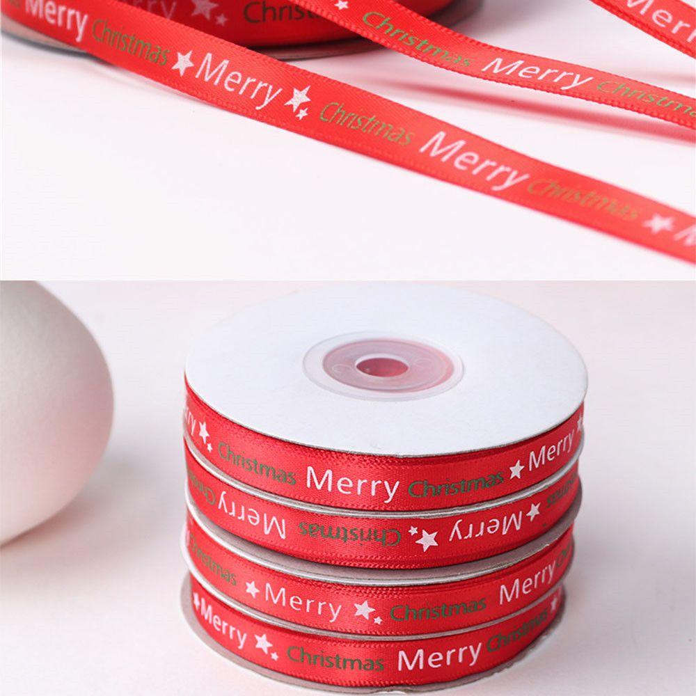 DORAW Cuộn Dây Ruy Băng Trang Trí Giáng Sinh 25 Yards