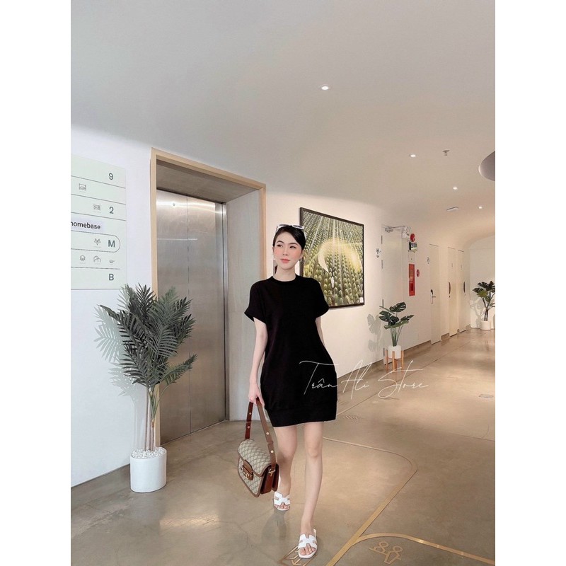 [Mã WASTXINH giảm 10% tối đa 15K đơn 99K] Váy phông dáng suông túi sườn, Đầm thun dáng rộng VS1512 - NhiNhi Shop | BigBuy360 - bigbuy360.vn