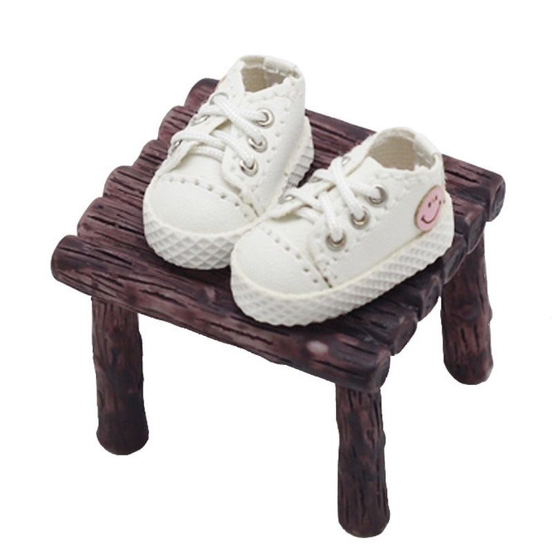 Giày Boot Cho Búp Bê Ob11 1 / 12 Bjd 2.5x1.1cm
