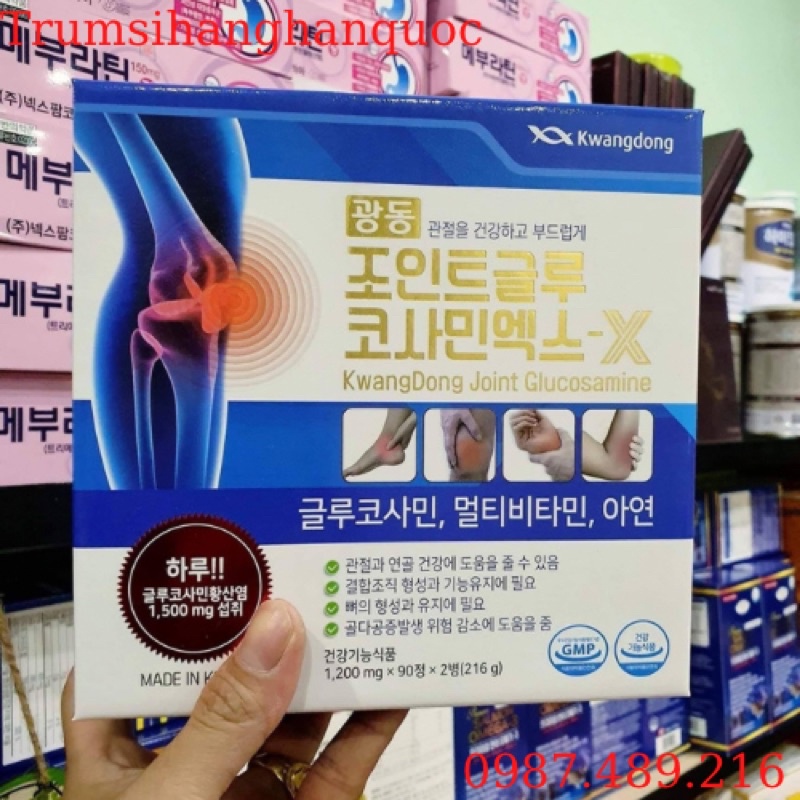 Viên Uống Bổ Khớp Glucosamin KWANGDONG Hàn Quốc