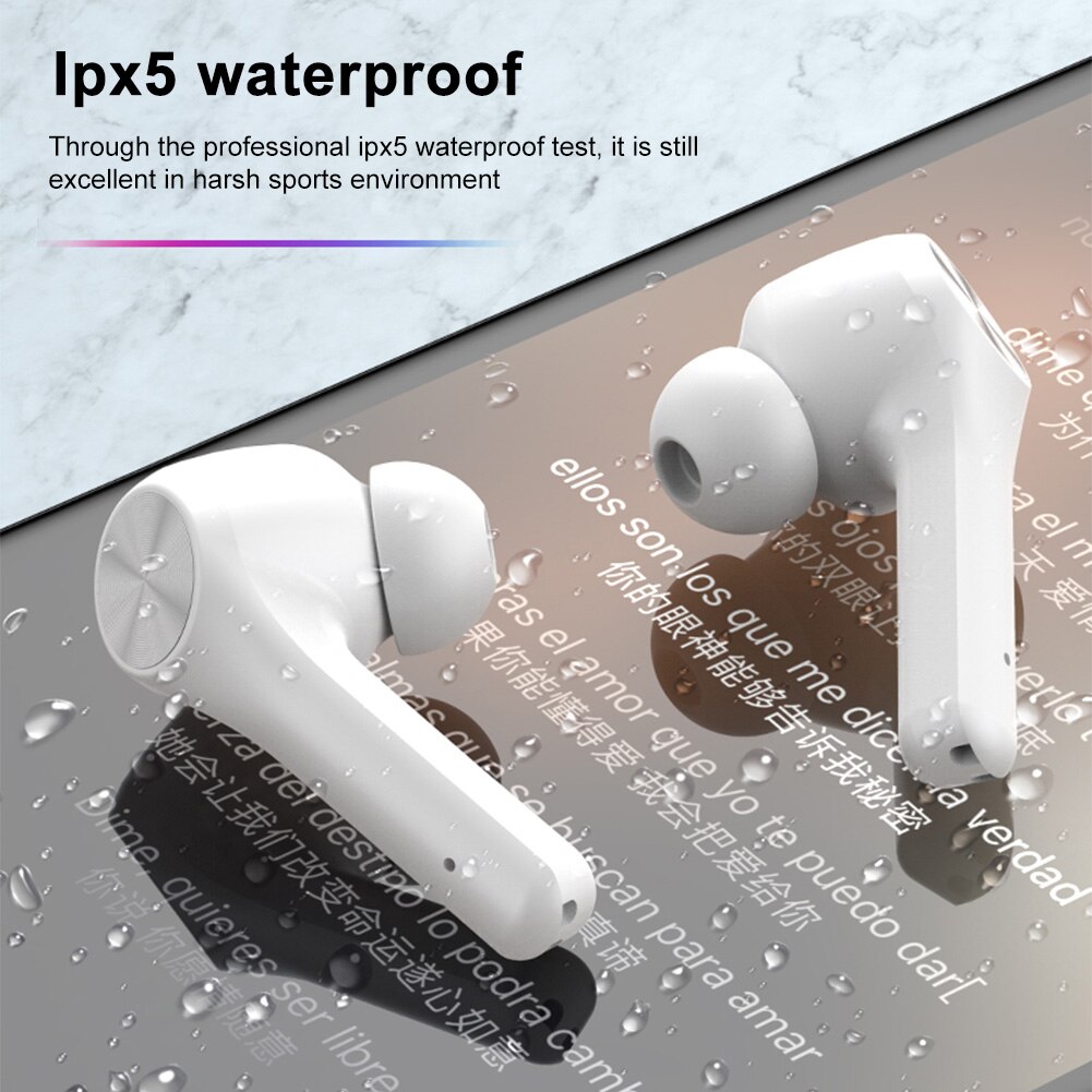 Bộ Tai Nghe Không Dây Bluetooth Cảm Ứng Chống Cháy Nổ 2020 T9