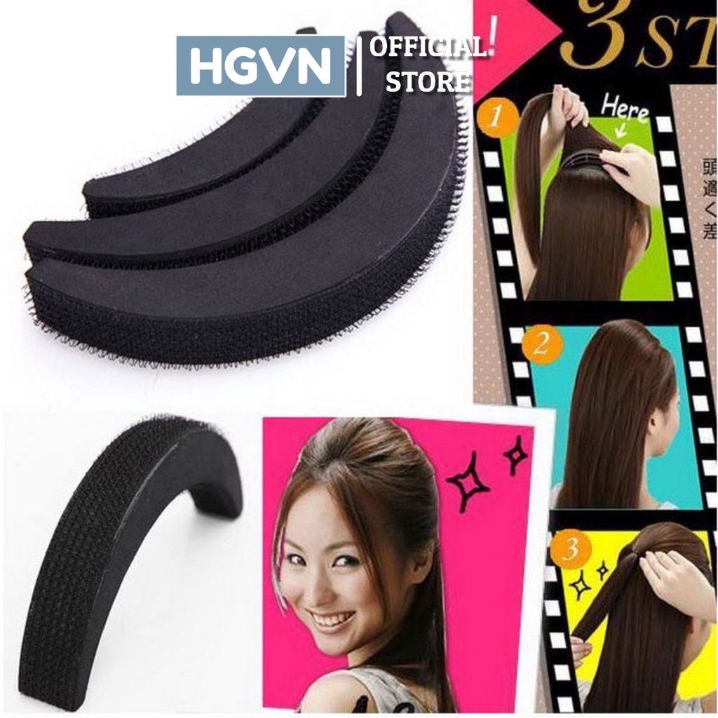 SET 3 Kẹp Phồng Mái Hàn Quốc Cho Bạn Gái