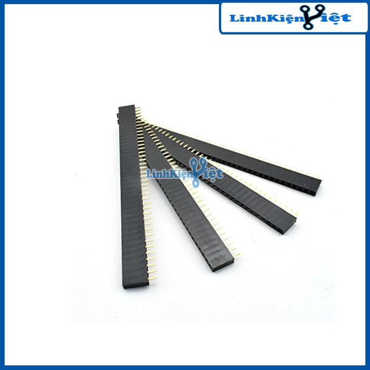 Thanh Jump Cái Đơn 1x40P 2.54mm ( Đen )