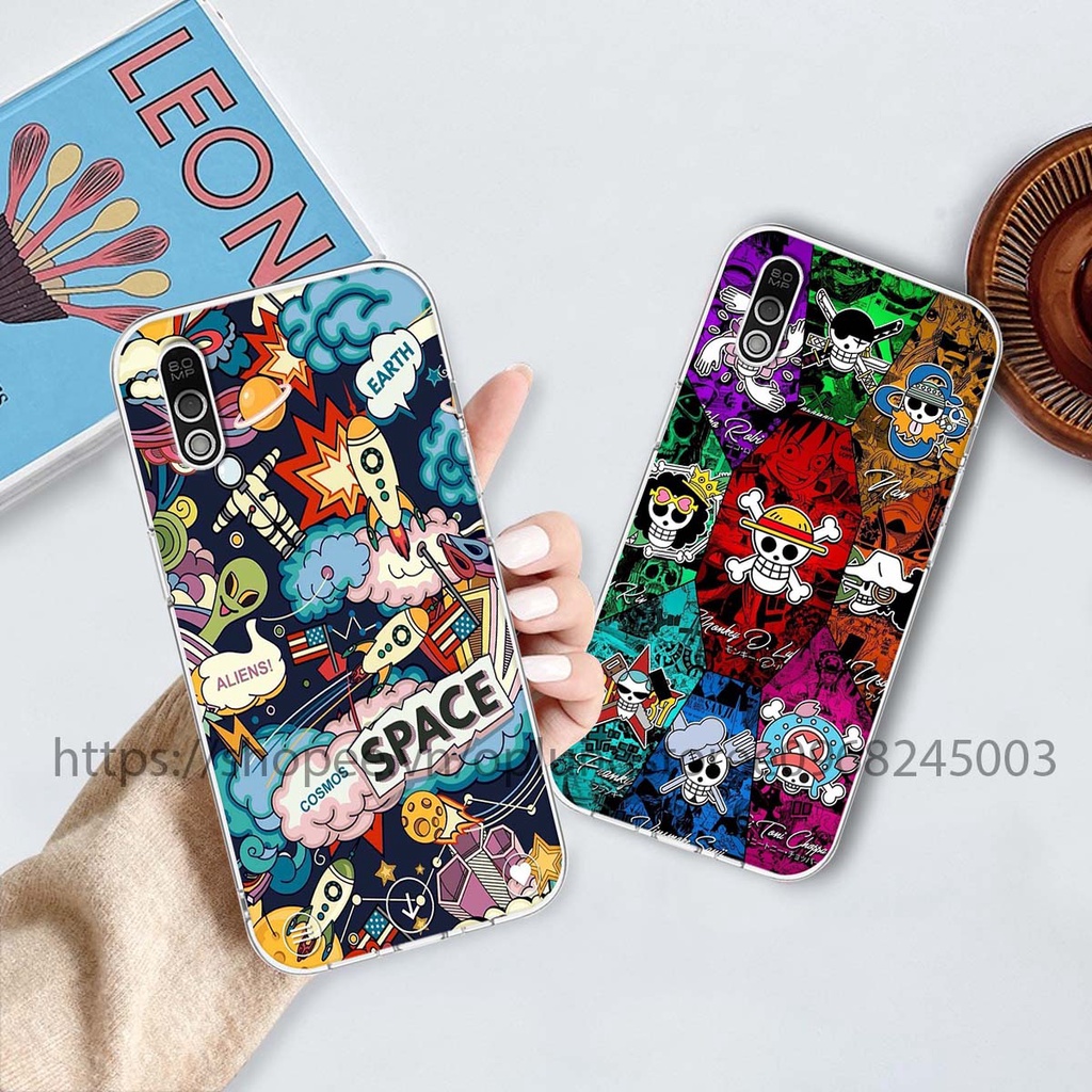 Ốp lưng Vsmart Bee / Bee 3 in hình thương hiệu thời trang đa sắc cá tính.