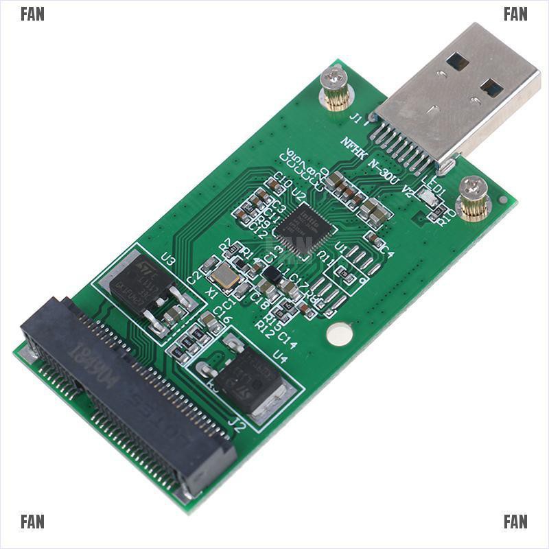 Thẻ Chuyển Đổi Usb 3.0 Mini Sang Pcie Msata Ssd Chuyên Dụng