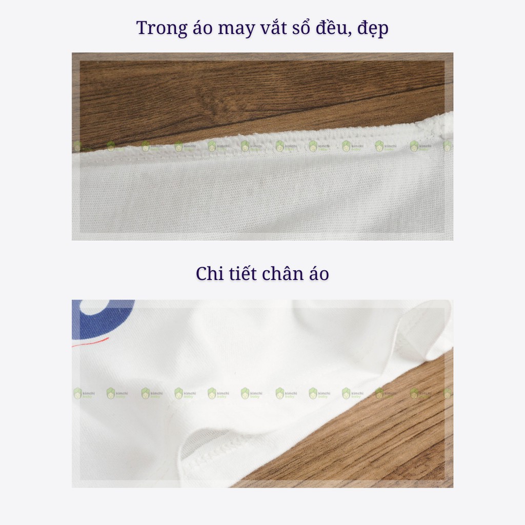 Áo Thun Bé Trai Minky Mom Vải Cotton 100% Trắng Basic Họa Tiết Khủng Long Ô Tô, Áo Thun Trẻ Em Cho Bé Cộc Tay MKMA2110