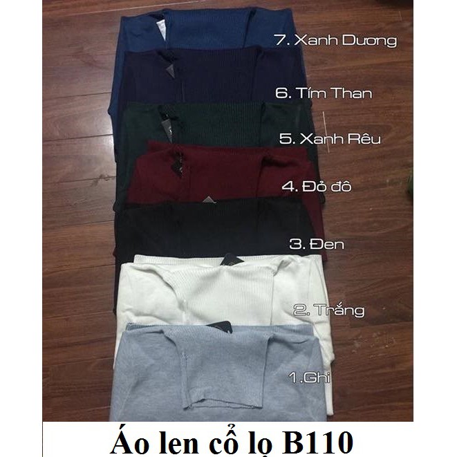Áo len cotton 1 màu 6 - Áo len nam BITULA