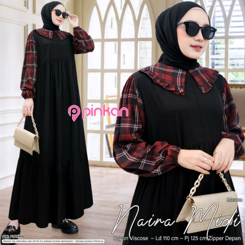 Đầm Midi Chất Liệu viscose Mặc Hàng Ngày Cho Nữ