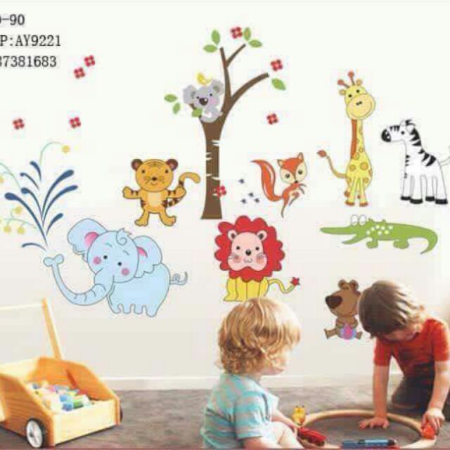 Tranh Decal dán tường