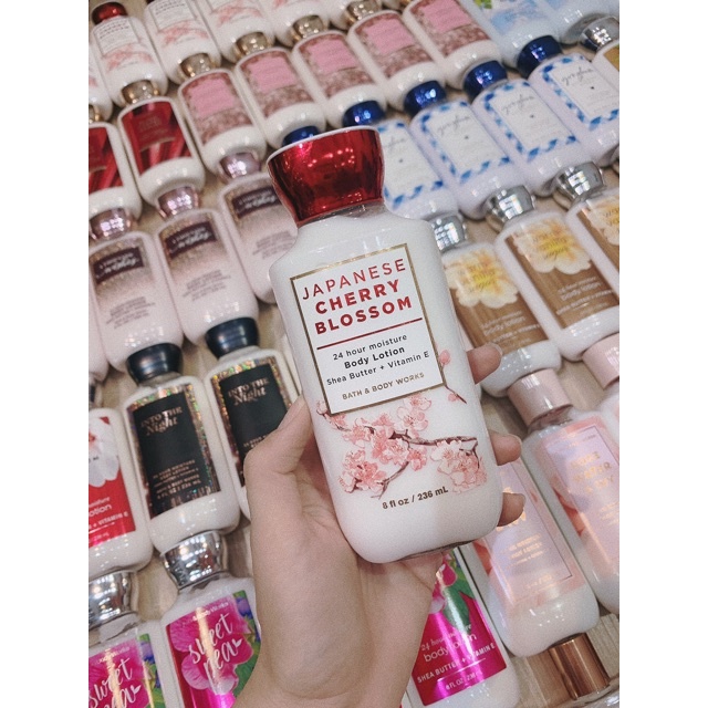 💟Sản Phẩm Tắm Lotion Bodymist Xịt Thơm Toàn Thân Bath & Body Works - Japanese Cherry Blossom | BigBuy360 - bigbuy360.vn