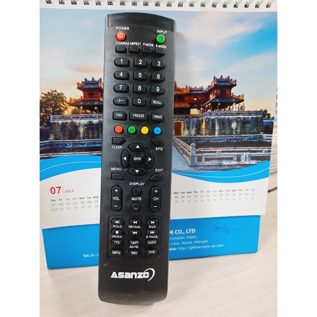 Remote Điều khiển TV Asanzo LCD/LED/Smart TV- Hàng mới chính hãng 100% Tặng kèm Pin!!!