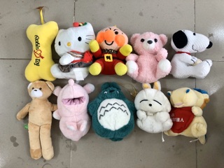Set gấu bông đồng giá 120k/10c