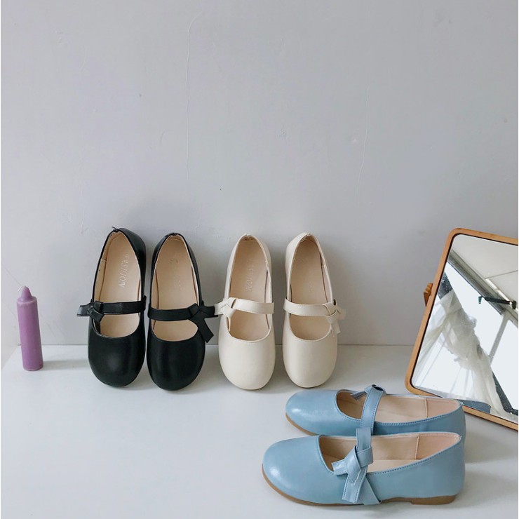 GIÀY ULZZANG QUAI DA THẮT NƠ | BigBuy360 - bigbuy360.vn