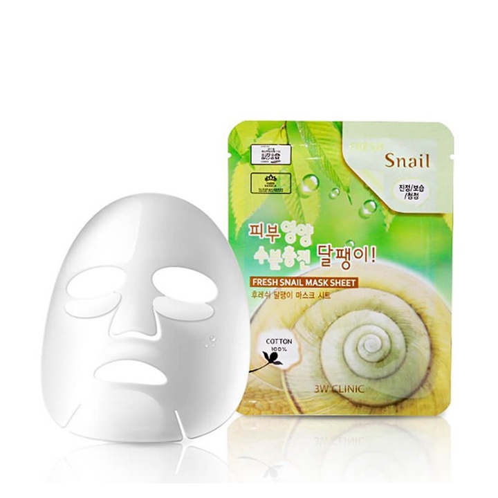 Mặt Nạ 3w Clinic Dưỡng Da, Cấp Ẩm 23ml Hàn Quốc