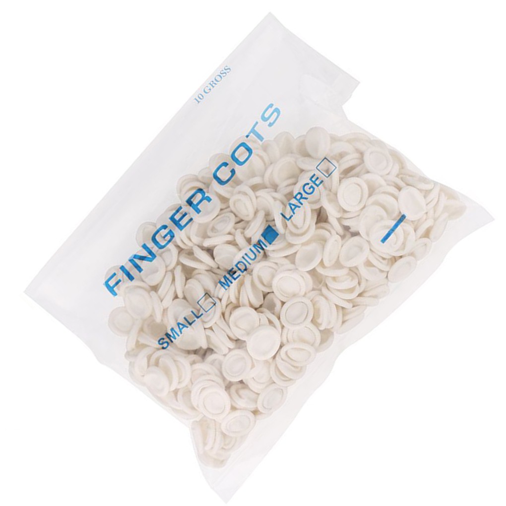 Set 100 bịt bảo vệ ngón tay cao su chống trượt tiện lợi