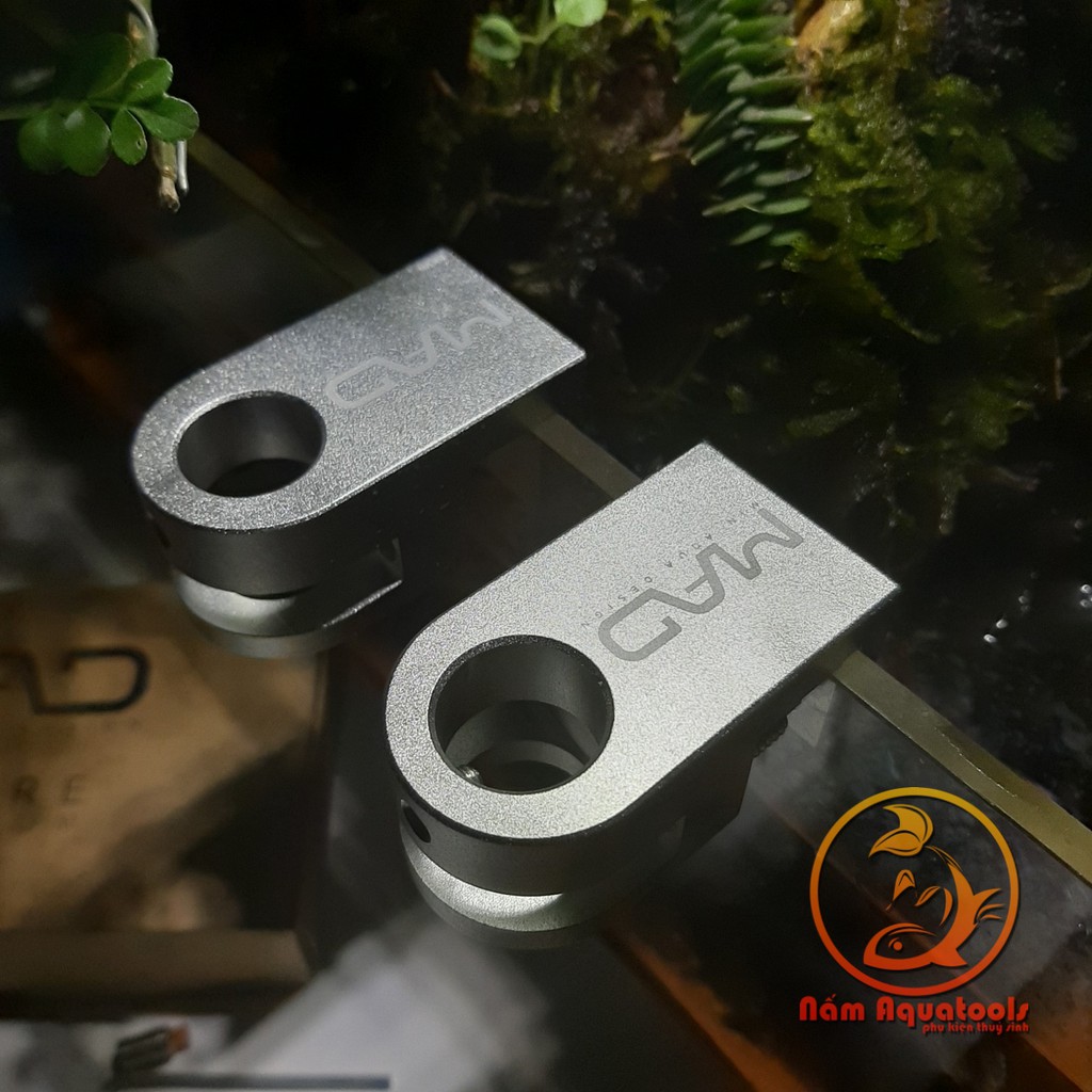Kẹp Nhôm - Kẹp Ống In-Out Bể Thuỷ Sinh, Cá Cảnh