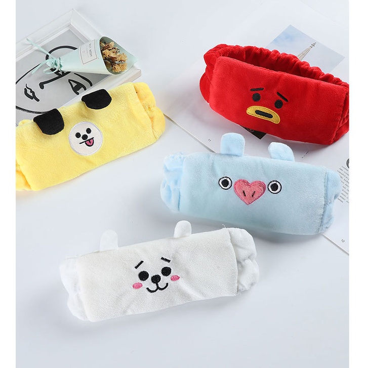 [Hàng mới về] Miếng bịt mắt đi ngủ in hình hoạt hình BT21 nhiều kiểu tùy chọn