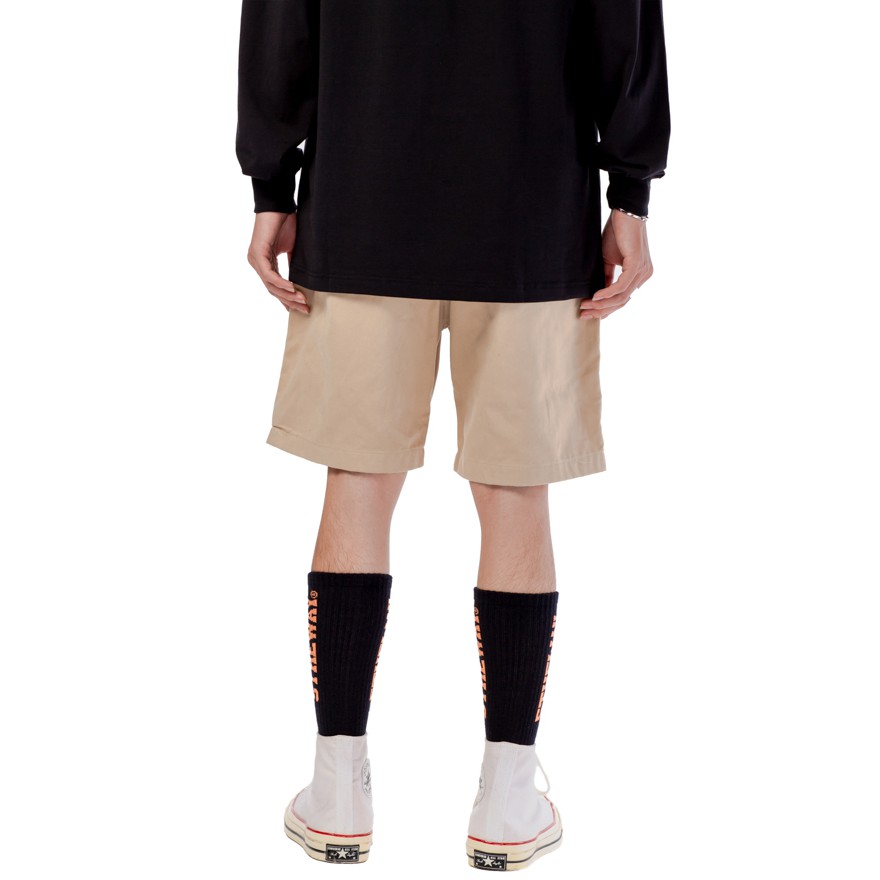 5THEWAY SKATER SHORT in WARM SAND aka Quần Short Nâu Nhạt