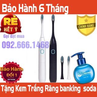 Bàn chải đánh răng điện tự động sạch sẽ từng chân răng