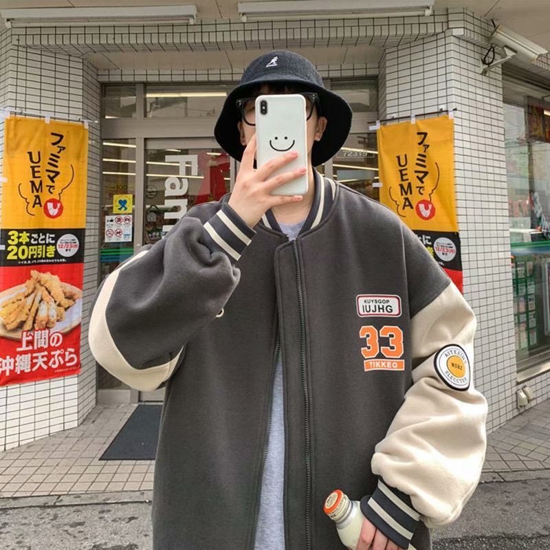 Áo khoác bóng chày phong cách hàn quốc thời trang thu xuân dành cho nam