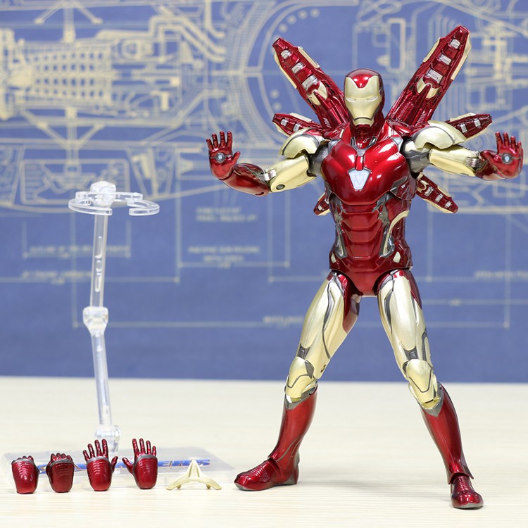 Mô hình Iron man Mk 85 mark 85 end game ZD toys cao 17cm - Avenger