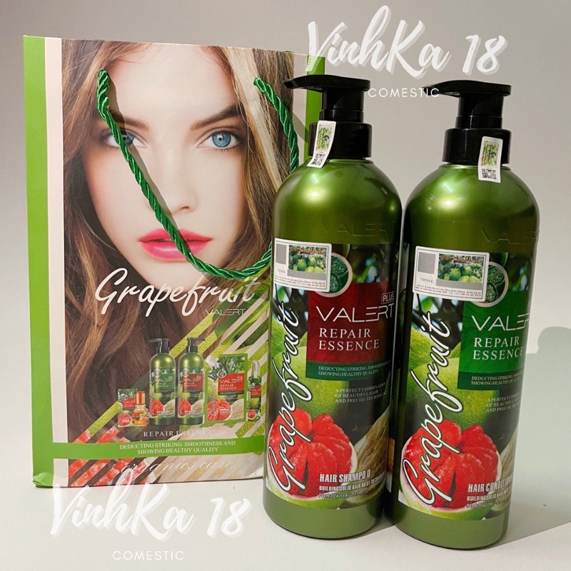 Bộ đôi dầu gội dầu xã GRAPEFRUIT Kích thích mọc tóc và Phục hồi hư tổn