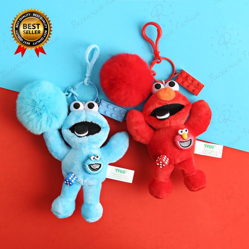 Thú nhồi bông hình bánh quy elmo đáng yêu