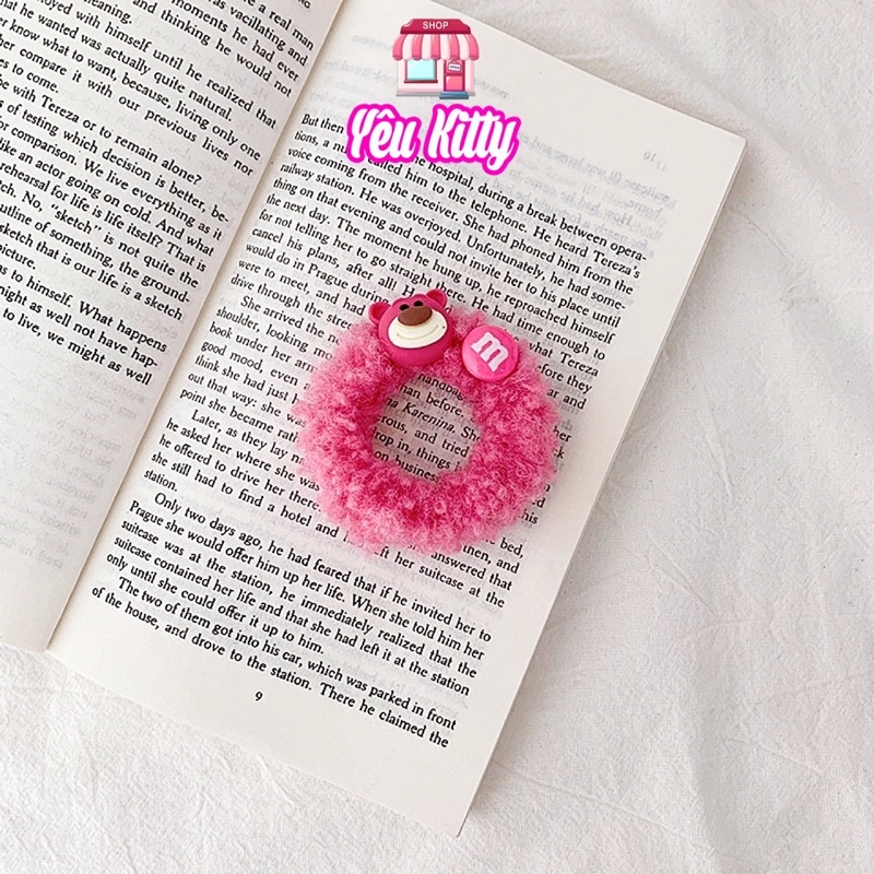 CỘT TÓC KẸP TÓC GẤU DÂU LOTSO