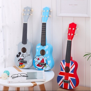 ĐÀN UKULELE SOPRANO 21 INCH HOẠT HÌNH ĐỦ MẪU - FULL PHỤ KIỆN