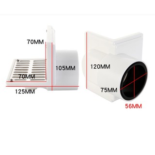 Phễu thoát nước vách tường Scupper Drain TS140