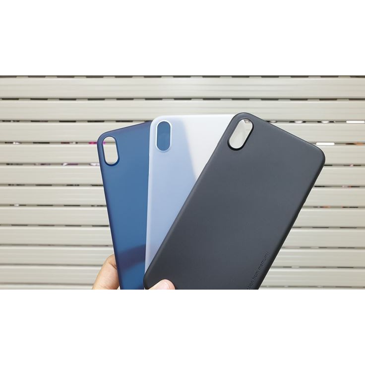 Ốp Lưng iPhone Xs Max Dạng Nhám Siêu Mỏng Hiệu Memumi