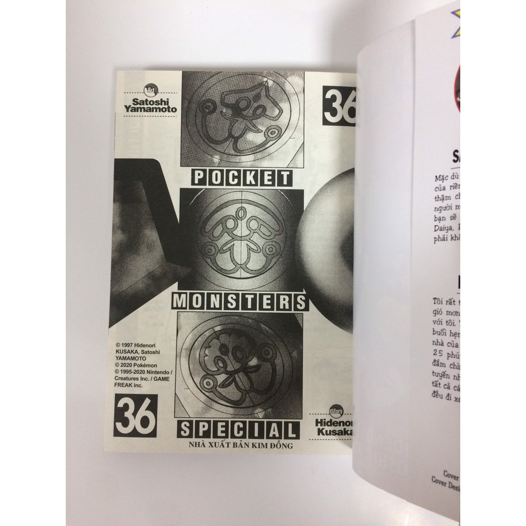 Sách - Pokémon đặc biệt - Tập 36