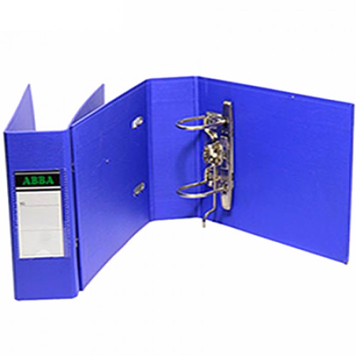 Bìa còng simili 7cm A5 ABBA XANH DƯƠNG ĐẶM đựng Phiếu Thu Chi - Xuất Nhập Kho