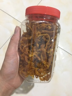 Mực cay xé sợi lọ 120g