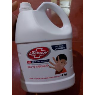 Nước Rửa Tay LIFEBUOY Diệt Khuẩn 99% Bảo Vệ can 4kg