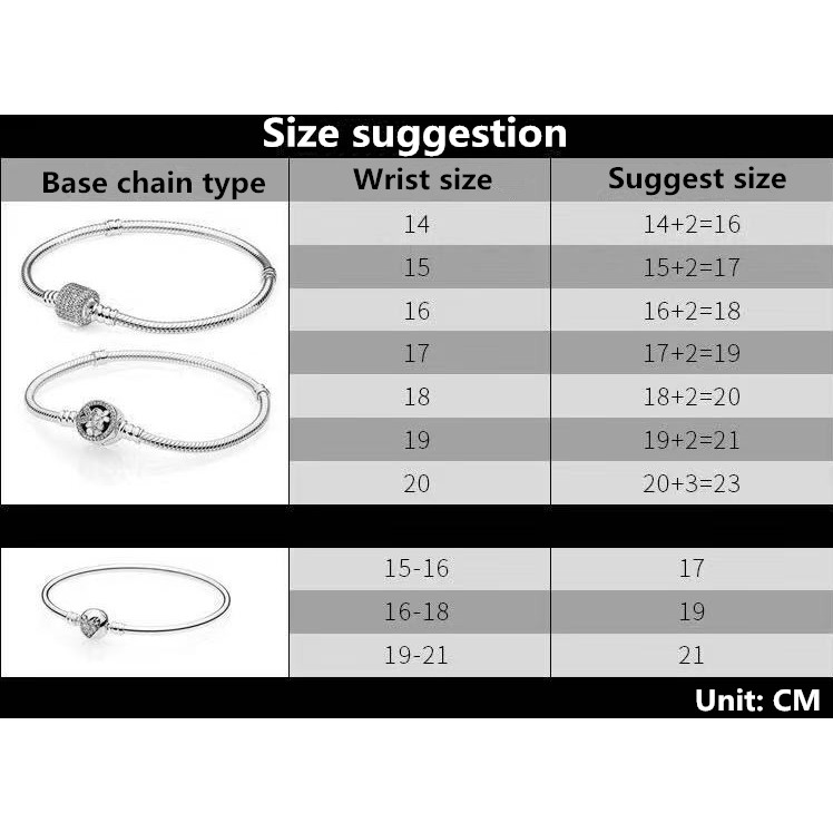Vòng Tay Dây Da Bò Mạ Bạc 925 Đính Hạt Xinh Xắn