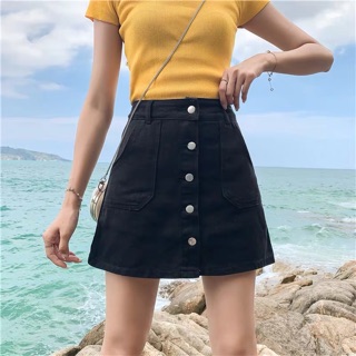 (Order) S-5XL Quần giả váy dáng A basic