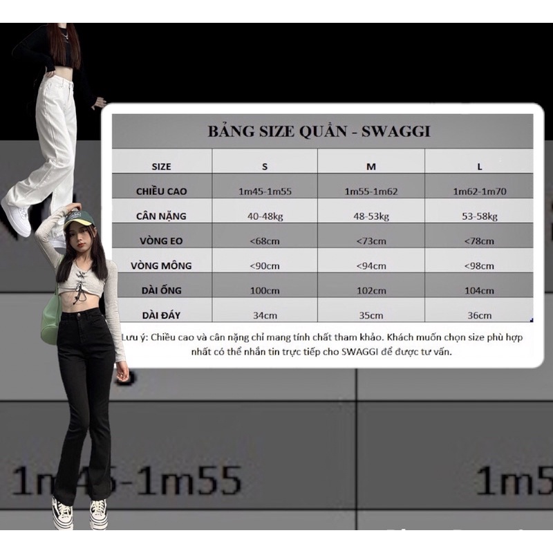 QUẦN JEAN TRẮNG ỐNG RỘNG CẠP CAO - SWAGGI -  HÌNH CHỤP THẬT | BigBuy360 - bigbuy360.vn