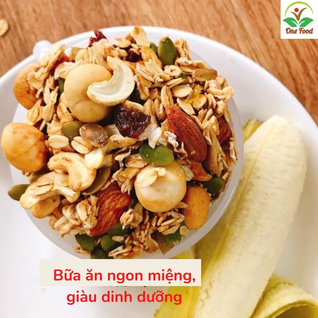 NGŨ CỐC ĂN KIÊNG - Ngũ Cốc Dinh Dưỡng -mix hạt - Ăn vặt mẹ bầu - OneFood68