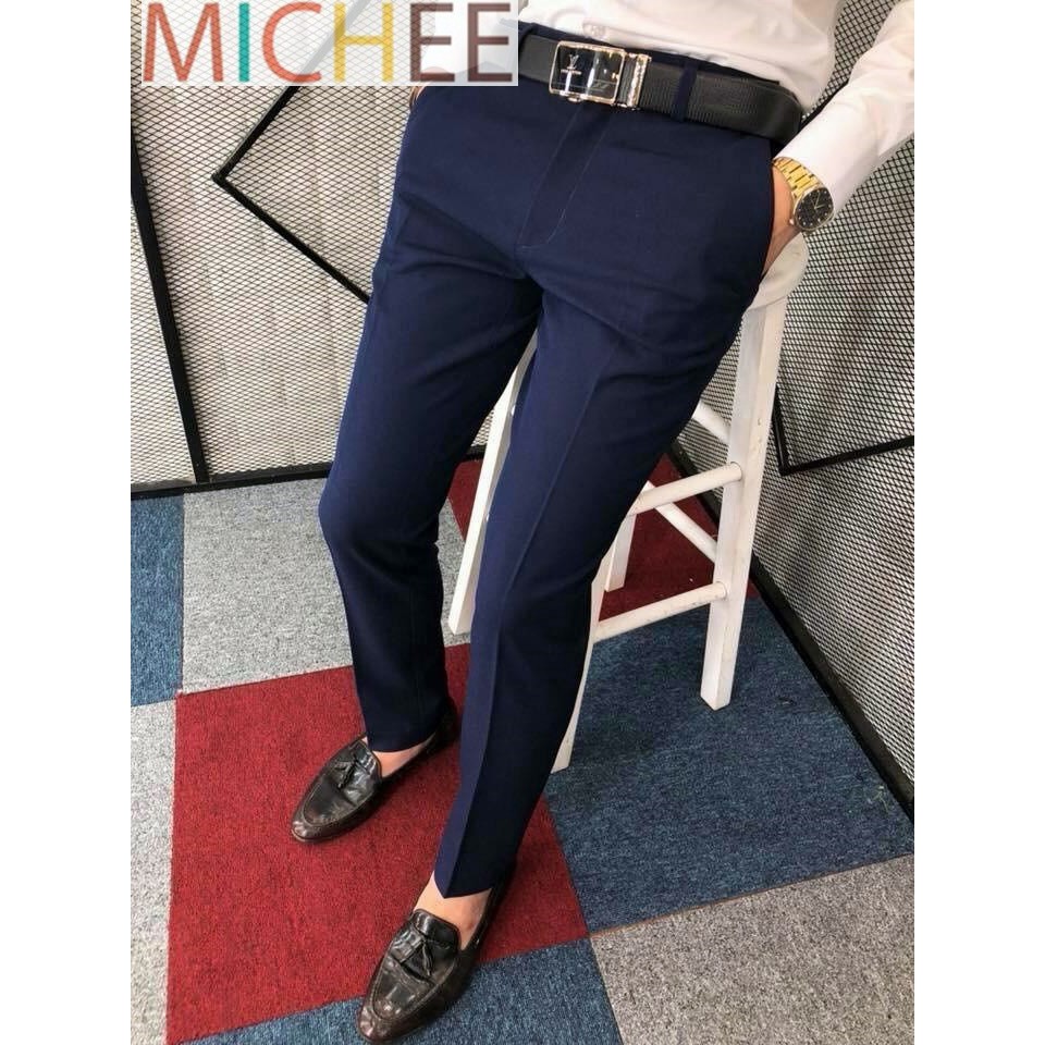 Quần Âu Nam MiChee Vải Tuyết Mưa Co Giãn Tốt, Quần Tây Công Sở Cao Cấp | BigBuy360 - bigbuy360.vn