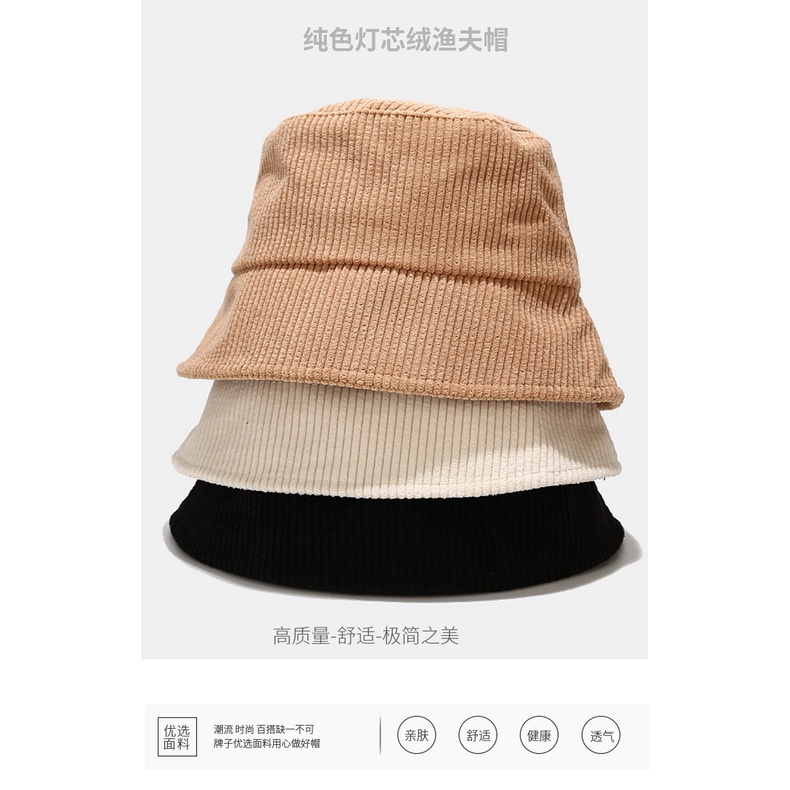 Nón Vành Tròn Màu Sắc Thời Trang Hàn Quốc