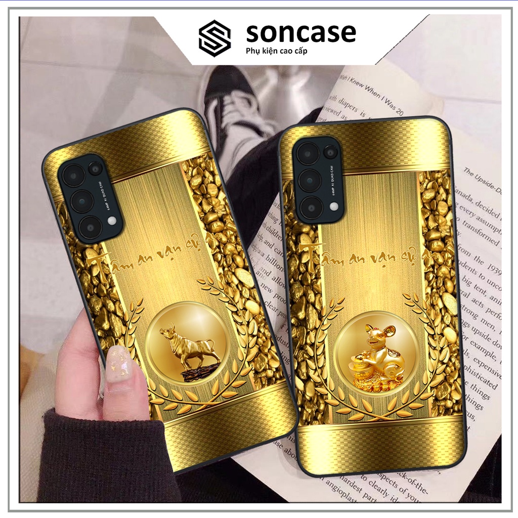 Ốp Oppo Reno5 4G / Reno5 5G in hình 12 con giáp ốp lưng cao cấp chất lượng Son Store 68