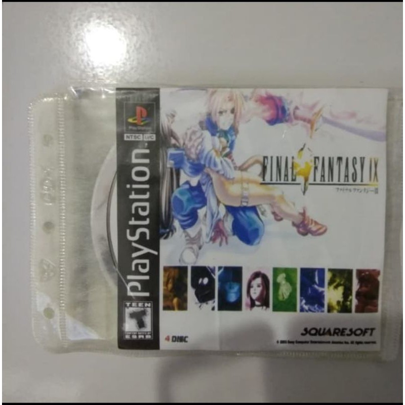 Đĩa Nghe Nhạc Cd Trong Game Final Fantasy Ix Ps1 Playstation 1