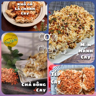 Cơm cháy Ngon bá cháy Combo 4 vị hoàn hảo với giá ưu đãi + 🎁