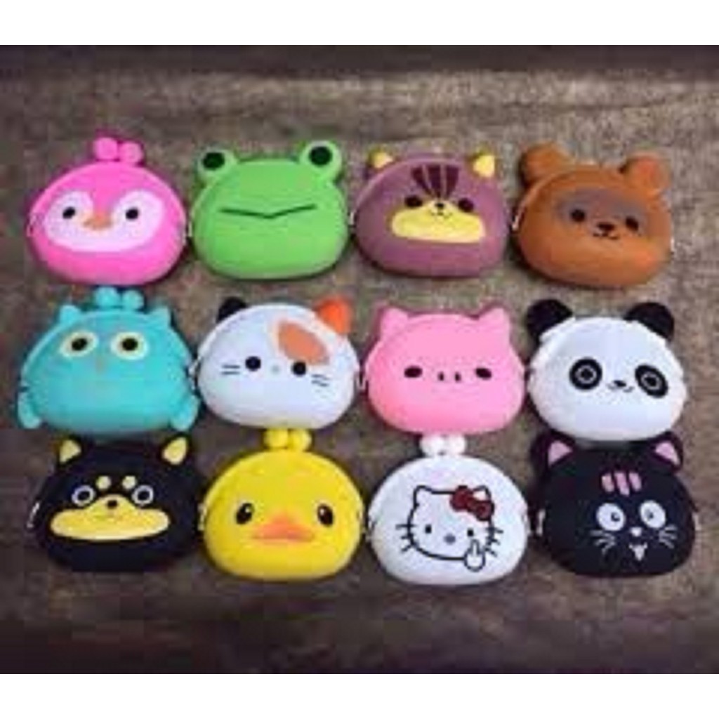 Ví bóp silicon hình thú