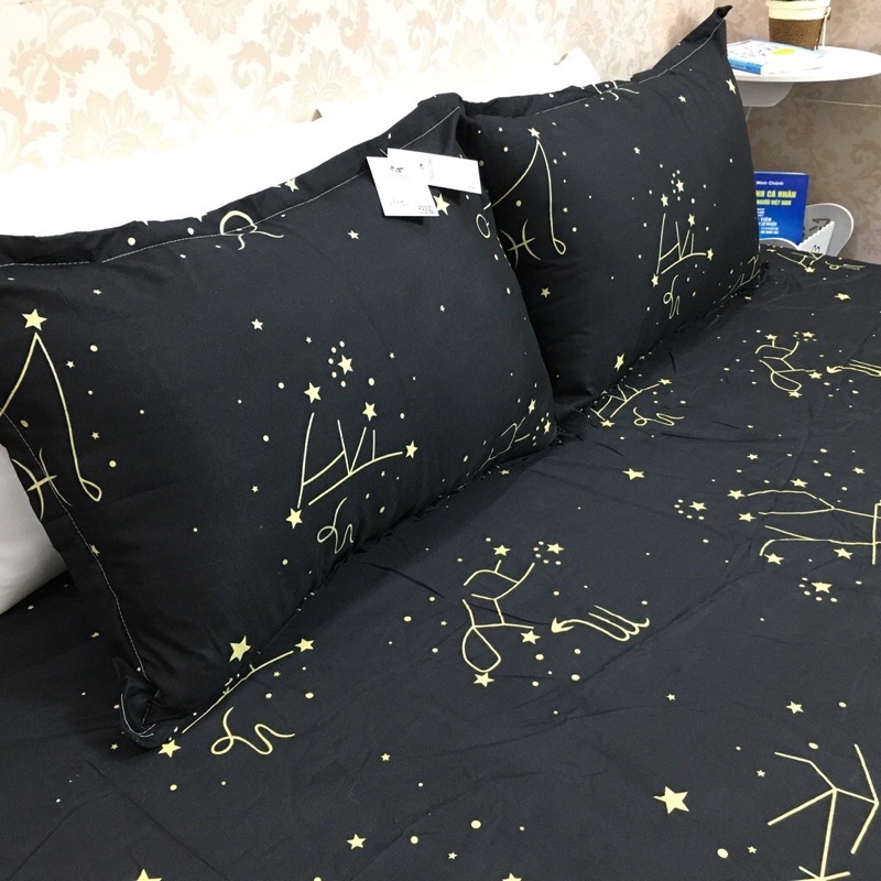 ( Giá rẻ) Vỏ Gối Cotton poly 45X65 cm