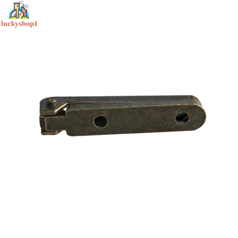 10pcs 90-degree rust-proof antique iron blue antique copper hinge with special screws (one 4 screws)